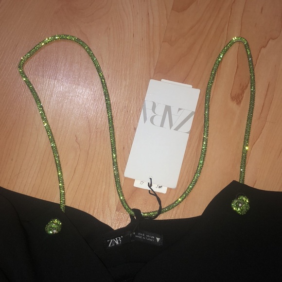 Zara Strappy dress with Rhinestone , Size S - Picture 9 of 9